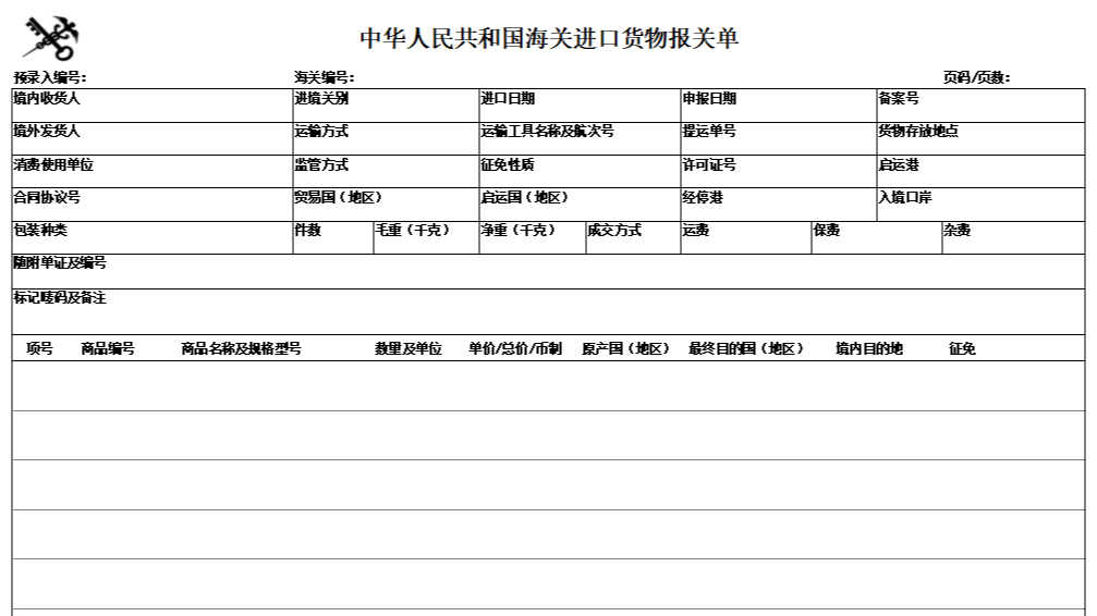 单证资料